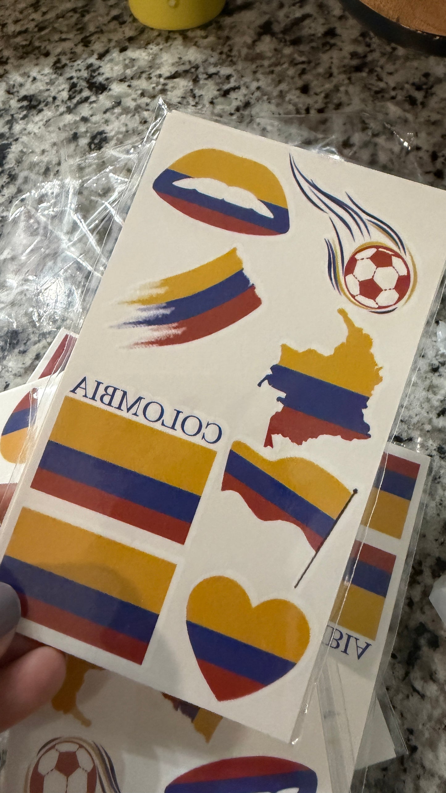 Tatuajes Temporales de Colombia