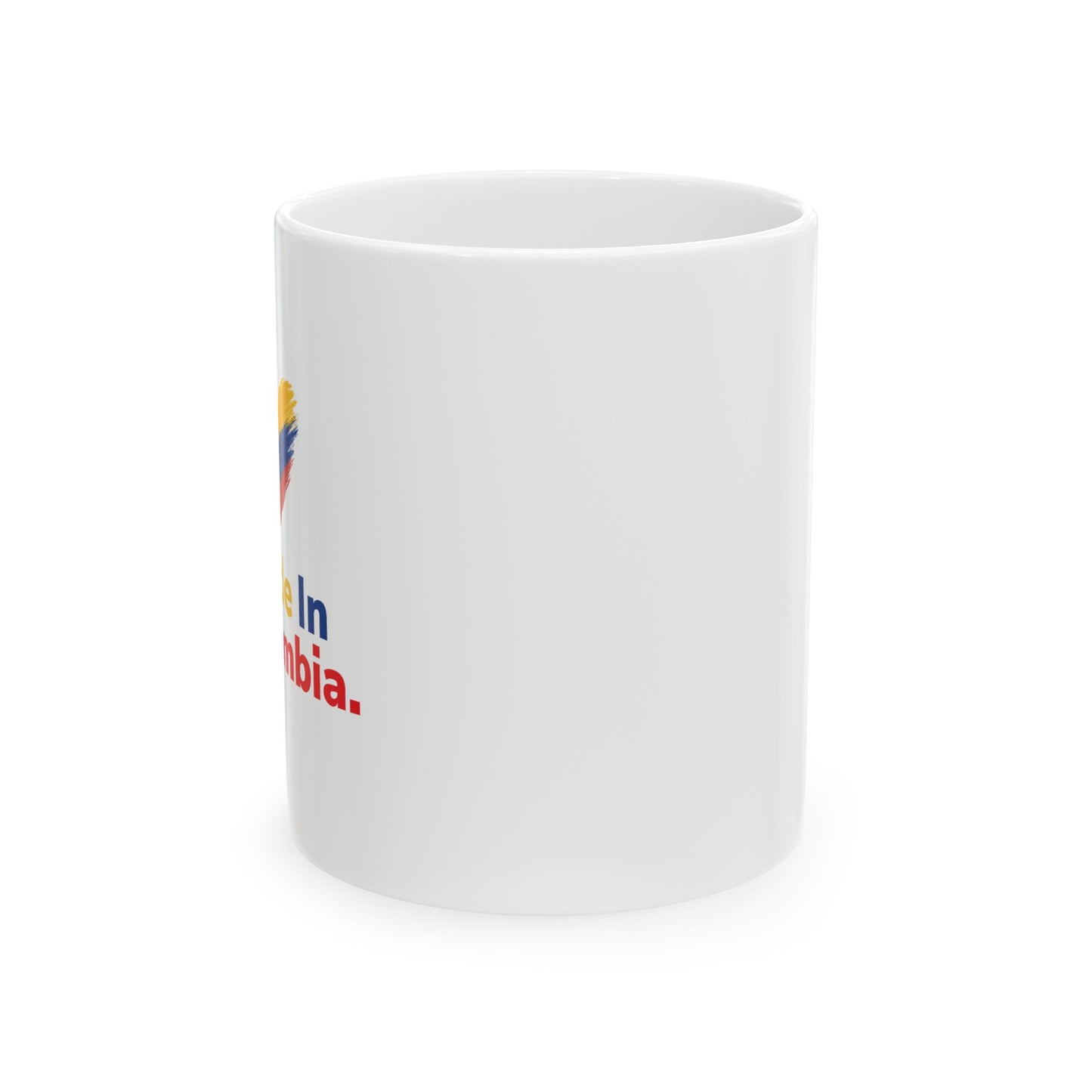 Taza de cerámica de Colombia