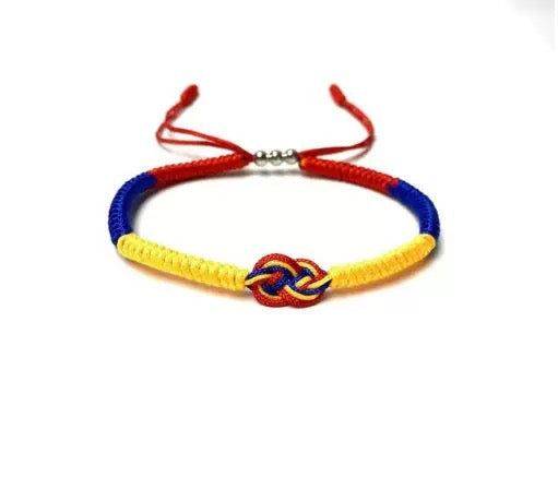 Pulsera Colombia Ajustable – Diseño Artesanal
