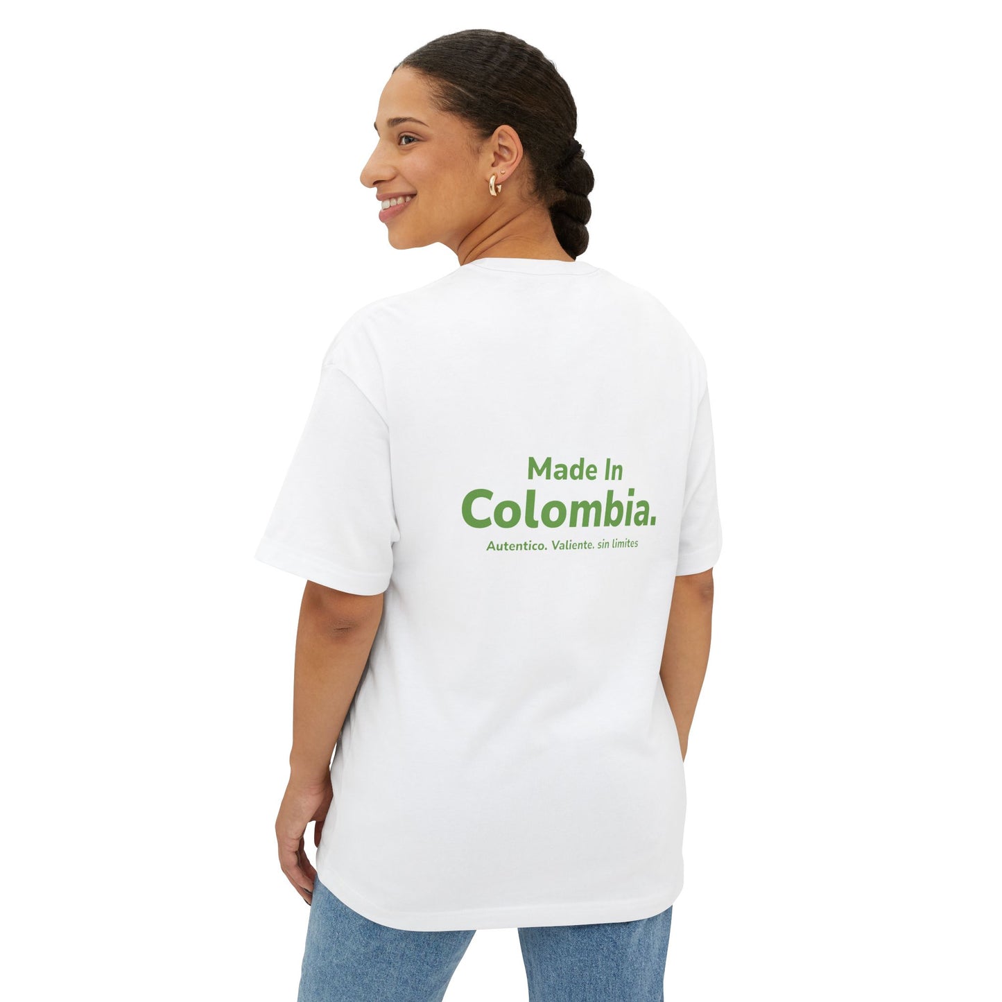 Camiseta unisex oversized made in Colombia