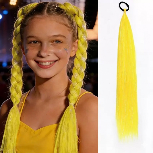 Colombia Hair Extensions for Braids – Yellow Braiding Hair | World Cup 2026 Fan Style